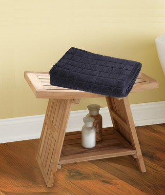 

Avira Home Cotton 600 GSM Bath Towel(Blue), Dark grey