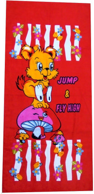 

Tidy Cotton 250 GSM Bath Towel(Red)