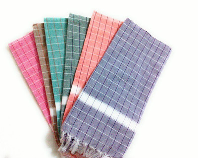 

Cotton Colors Cotton 2400 GSM Bath Towel Set(Pack of 6, Multicolor)