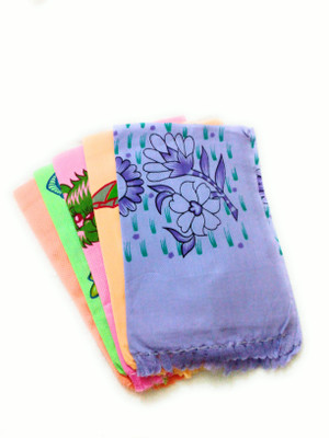 

Cotton Colors Cotton 2400 GSM Bath Towel Set(Pack of 5, Multicolor)