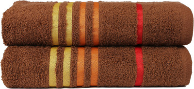

Casa Copenhagen Cotton 475 GSM Bath Towel Set(Pack of 2, Brown)