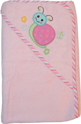 Baby Bucket Cotton 2400 GSM Bath Towel(Pack of 4, Pink)