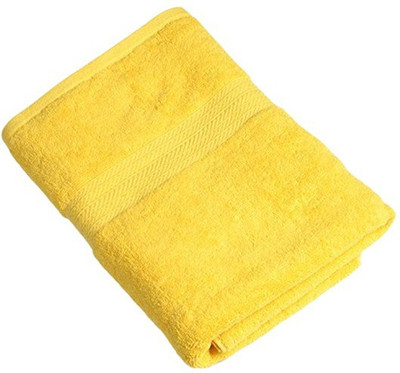 

Attractive Homes Cotton 400 GSM Bath Towel(Yellow)