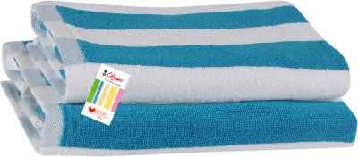 S Kumars Cotton 420 GSM Bath Towel Set(Pack of 2)