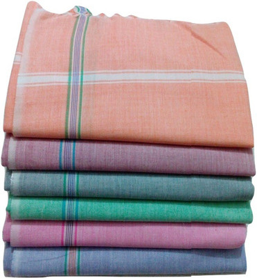 

Cotton Colors Cotton 2400 GSM Bath Towel Set(Pack of 6, Multicolor)