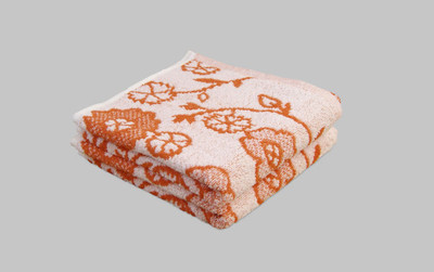 

Yellow Spun Cotton 400 GSM Hand Towel(Pack of 2, Orange)
