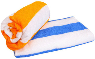 

Shopping Store Cotton 450 GSM Bath Towel(Pack of 2, Multicolor)
