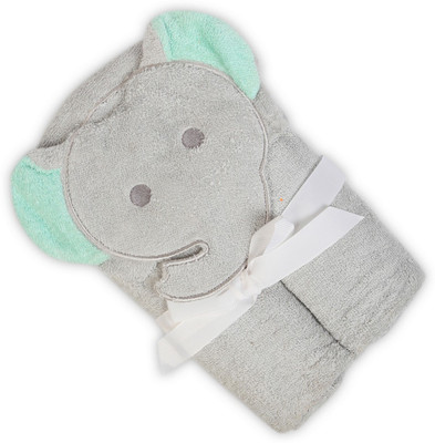 

Babyoodles Cotton Terry 400 GSM Bath Towel(Grey)