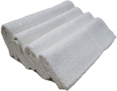 SNUGGLE Terry Cotton 400 GSM Hand Towel Set(Pack of 4)