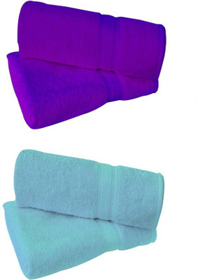 

Shopping Store Cotton 425 GSM Bath Towel(Pack of 4, Multicolor), Mulitcolor