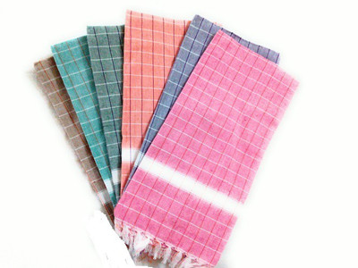 

Cotton Colors Cotton 2400 GSM Bath Towel Set(Pack of 6, Multicolor)