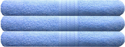 

India Furnish Cotton 450 GSM Bath Towel(Pack of 3, Blue)