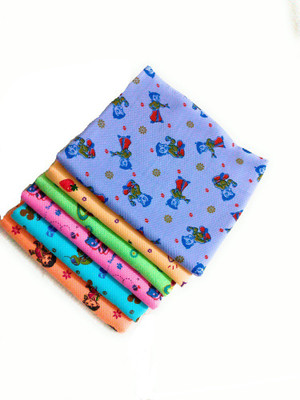

Cotton Colors Cotton 2400 GSM Bath Towel Set(Pack of 6, Multicolor)