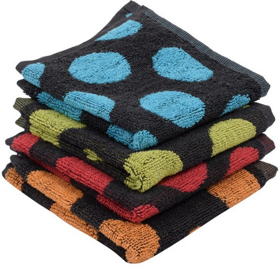 

Softweave Cotton 500 GSM Face Towel(Pack of 4, Multicolor)