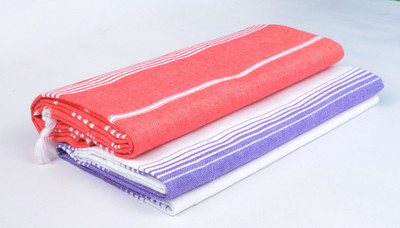 55% OFF on Sathiyas Cotton 500 GSM Bath Towel(Pack of 2, Red, Lavender) 55% OFF on Sathiyas Cotton 500 GSM Bath Towel(Pack of 2, Red, Lavender)