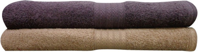 

India Furnish Cotton 450 GSM Bath Towel Set(Pack of 2, Multicolor)