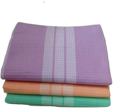 

Cotton Colors Cotton 2400 GSM Bath Towel Set(Pack of 3, Multicolor)