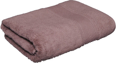 

Avira Home Cotton 600 GSM Bath Towel(Brown), Light brown