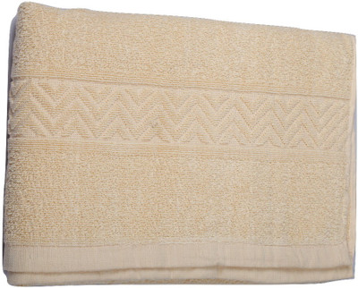 

NKP Cotton 390 GSM Bath Towel(Beige), Sandal