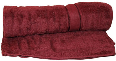 

Shopping Store Cotton 450 GSM Bath Towel(Brown), Maroon