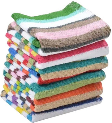 

Milap Cotton, Terry Hand Towel(Pack of 6, Multicolor)