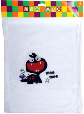 

MeeMee Cotton 240 GSM Bath Towel(Pack of 4, White)
