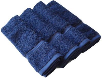 SNUGGLE Cotton GSM Hand Towel(Pack of 4)