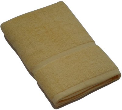 

Snuggle Cotton GSM Bath Towel(Yellow)