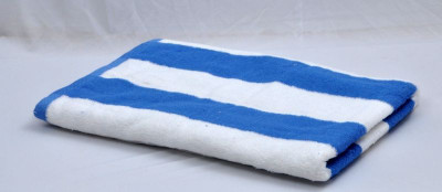 

Shoppingtara Cotton GSM Bath Towel(Blue)