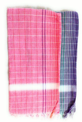 

Cotton Colors Cotton 2400 GSM Bath Towel(Pack of 2, Multicolor)