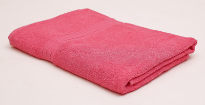 

Bombay Dyeing Cotton 380 GSM Bath Towel(Pink), Queen pink