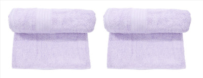 

Bombay Dyeing Cotton 550 GSM Bath Towel Set(Pack of 2, Purple), Light puple