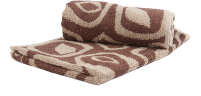 

Trident Cotton GSM Hand Towel(Pack of 2, Brown)