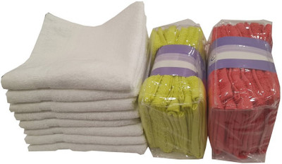 

Welhouse India Cotton 2400 GSM Face Towel(Pack of 4, Multicolor)
