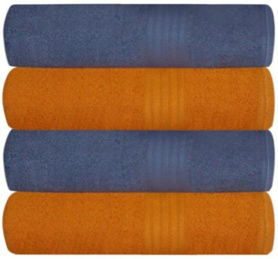 

Ruchi World Cotton 400 GSM Bath Towel Set(Pack of 4, Multicolor)