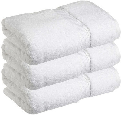 

Juvenile Cotton 2400 GSM Bath Towel Set(Pack of 3, White)
