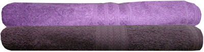

India Furnish Cotton 450 GSM Bath Towel Set(Pack of 2, Multicolor)