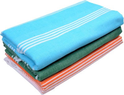 sathiyas Cotton 500 GSM Bath Towel Set(Pack of 3)