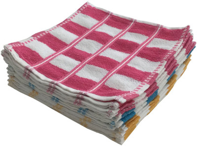 

Lushomes Cotton 352 GSM Face Towel Set(Pack of 20, Multicolor)
