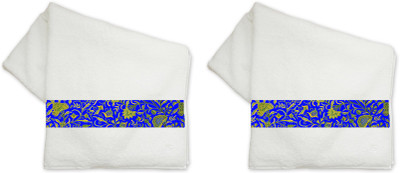 75% OFF on meSleep Cotton Hand Towel(Pack of 2, White)