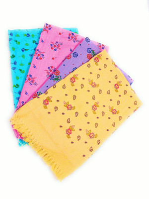 

Cotton Colors Cotton 2400 GSM Bath Towel Set(Pack of 4, Multicolor)