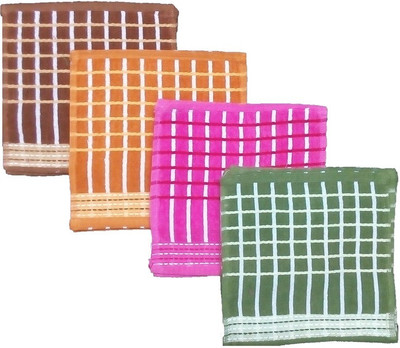

Mikado Cotton GSM Face Towel(Pack of 8, Multicolor)