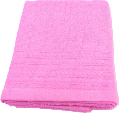 

JTF Cotton 340 GSM Bath Towel(Pink), Morning glory
