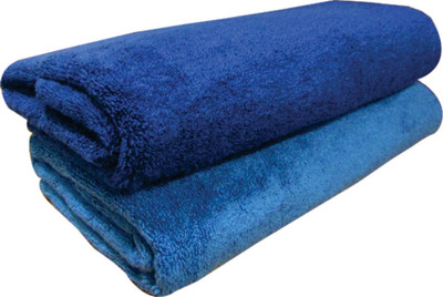 

YNA Cotton 300 GSM Bath Towel(Pack of 2, Blue)