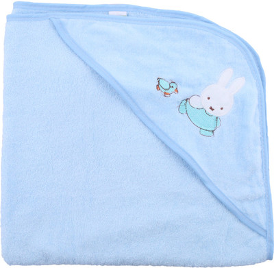 

Belle Maison Embroidered  Top Sheet(Cotton, Blue