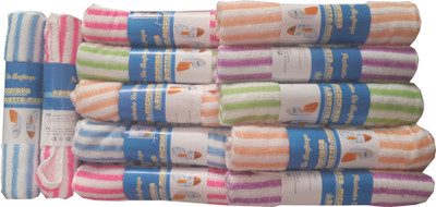 

Welhouse India Cotton 80 GSM Face Towel Set(Pack of 4, Multicolor)