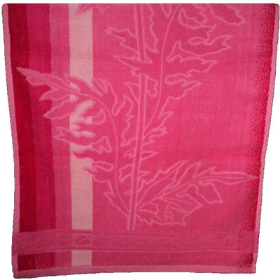 

Amita Home Furnishing Cotton GSM Bath Towel(Pink)