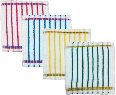 

Mikado Cotton GSM Face Towel(Pack of 8, Multicolor)