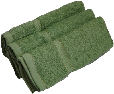 SNUGGLE Terry Cotton 400 GSM Hand Towel Set(Pack of 3)