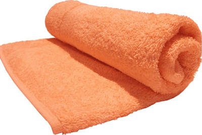 

Sellstra Cotton 450 GSM Bath Towel(Orange)
